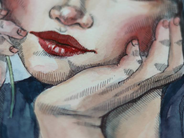 Original Other People Painting by Marina Ogai