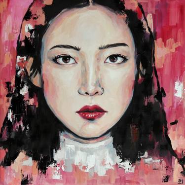 Print of Portrait Paintings by Marina Ogai