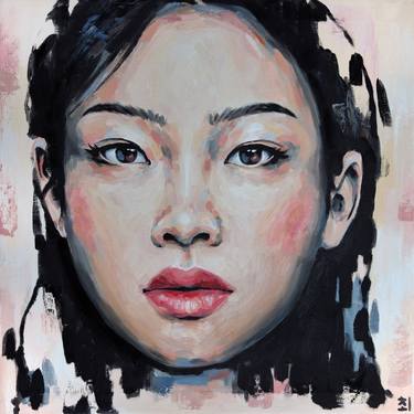 Print of Realism Portrait Paintings by Marina Ogai