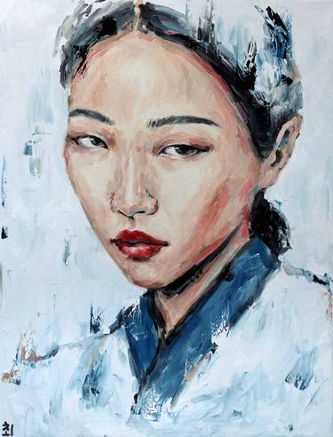 Print of Portrait Paintings by Marina Ogai