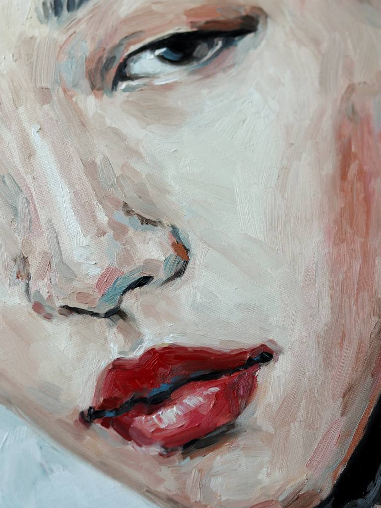 Original Figurative People Painting by Marina Ogai