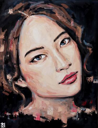 Original Realism Portrait Paintings by Marina Ogai