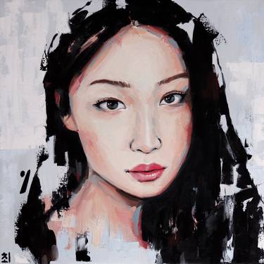 Print of Realism Portrait Paintings by Marina Ogai