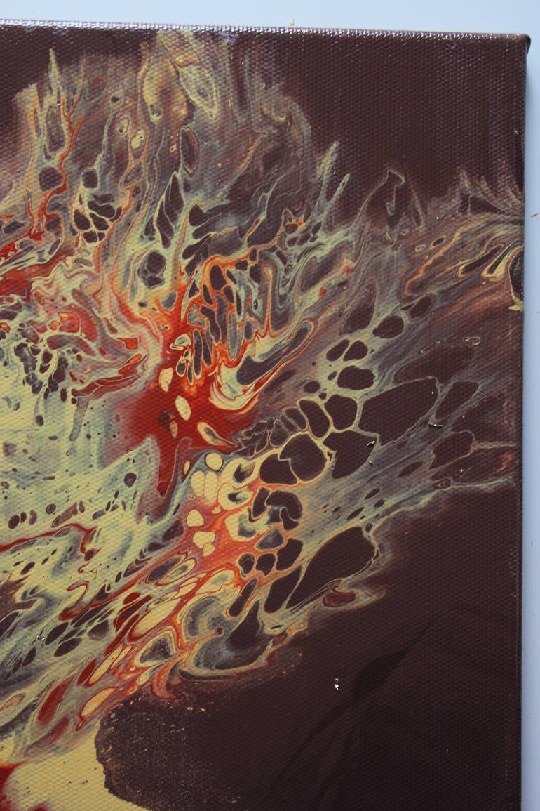 Original Modernism Abstract Painting by Nika Borbut