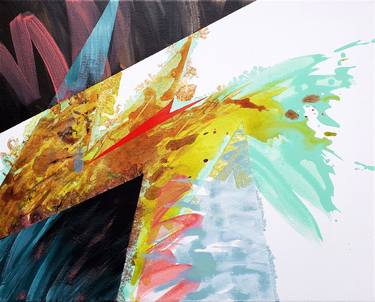 Original Abstract Expressionism Abstract Paintings by Pawel Dys