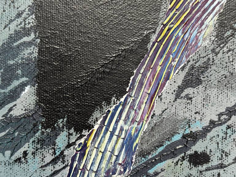 Original Abstract Expressionism Abstract Painting by Pawel Dys