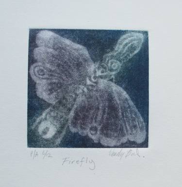 Original Figurative Animal Printmaking by wendy bird