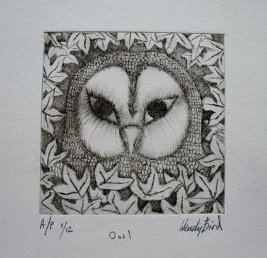 Original Animal Printmaking by wendy bird