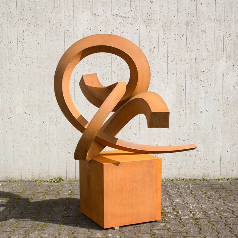 Original 3d Sculpture Abstract Sculpture by Faxe M Müller