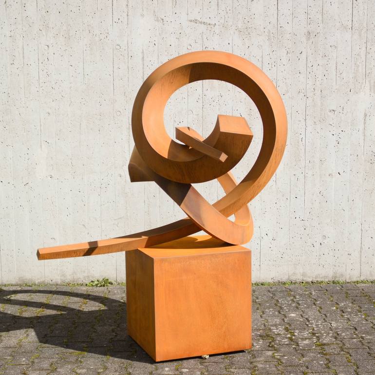 Original 3d Sculpture Abstract Sculpture by Faxe M Müller