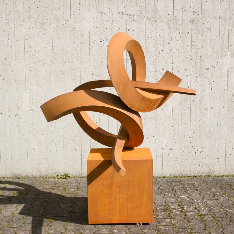 Original Abstract Sculpture by Faxe M Müller