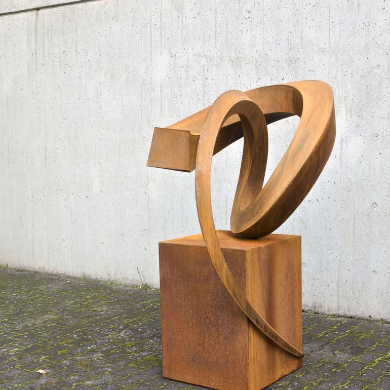 Original Abstract Sculpture by Faxe M Müller