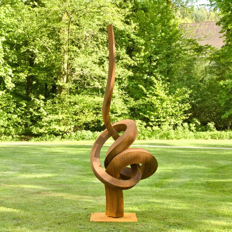 Original Fine Art Abstract Sculpture by Faxe M Müller