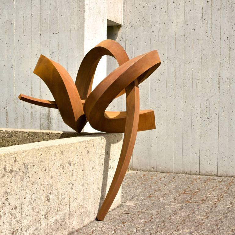 Original 3d Sculpture Abstract Sculpture by Faxe M Müller