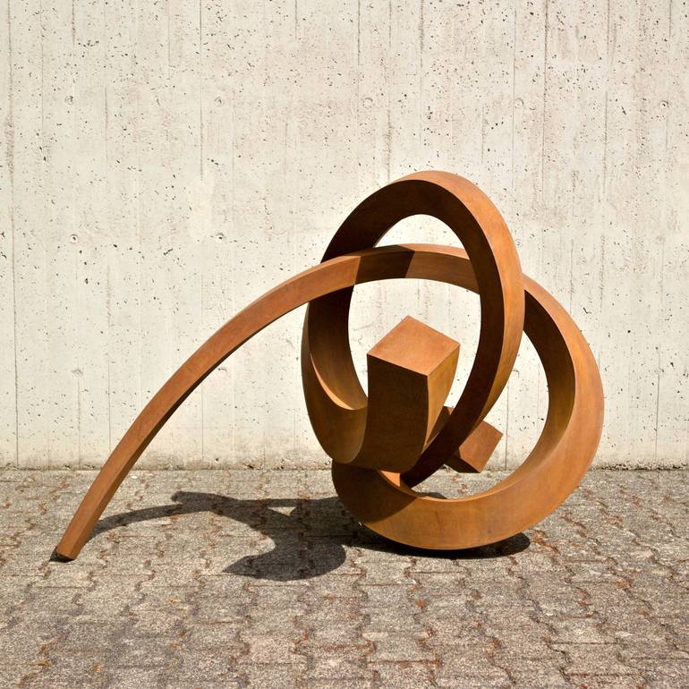 Original Abstract Sculpture by Faxe M Müller