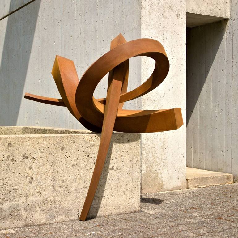 Original 3d Sculpture Abstract Sculpture by Faxe M Müller