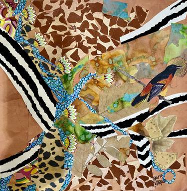 Original Nature Collage by Maria Naples