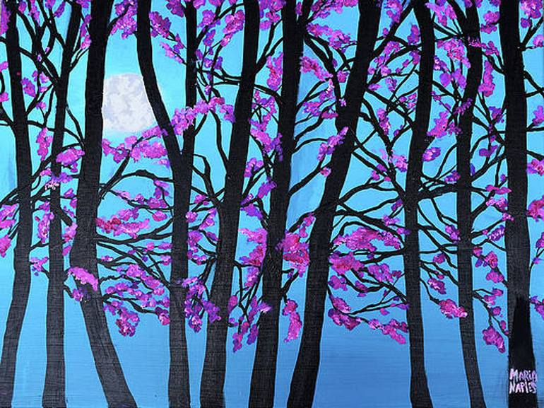 Original Fine Art Landscape Paintings by Maria Naples