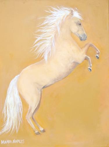 Original Horse Paintings by Maria Naples