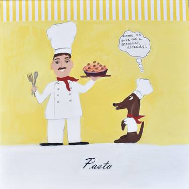 Original Illustration Humor Paintings by Maria Naples