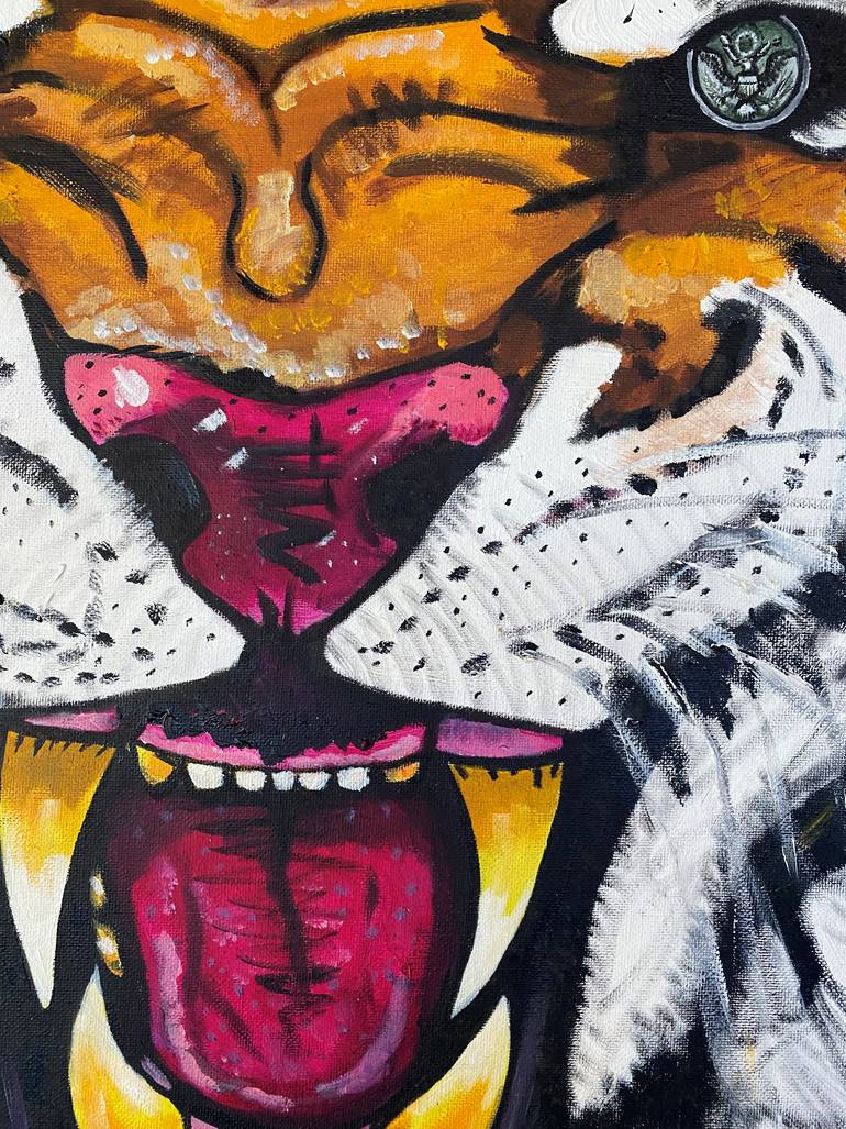 Original Modernism Pop Culture/Celebrity Painting by Brendan Bransgrove