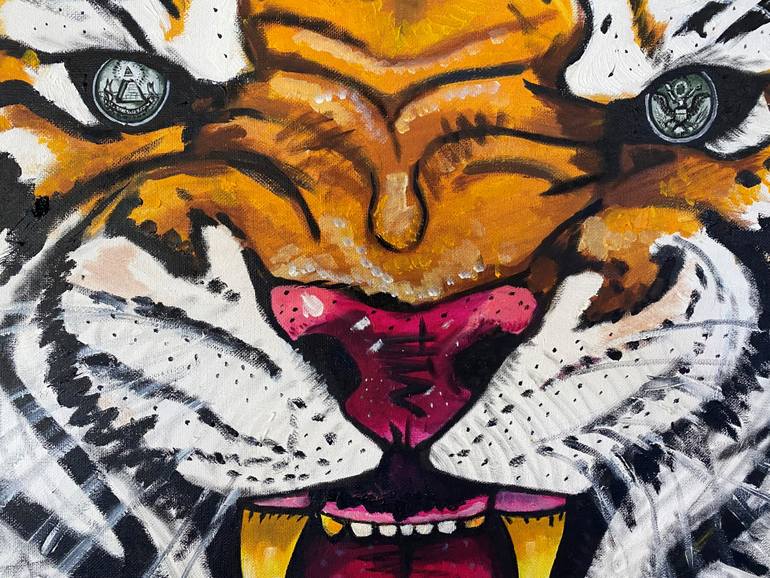 Original Modernism Pop Culture/Celebrity Painting by Brendan Bransgrove