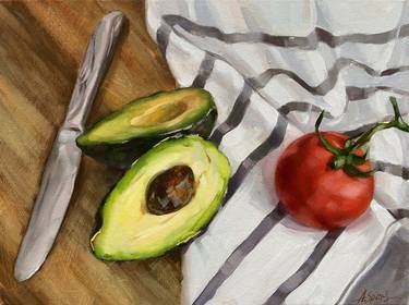 Original Impressionism Food Paintings by Anna Speirs