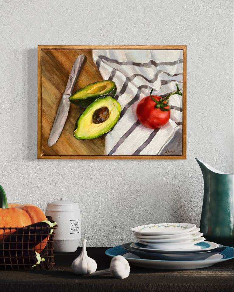 Original Food Painting by Anna Speirs