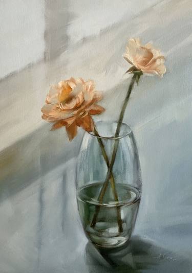 Original Contemporary Still Life Paintings by Anna Speirs