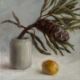Winter Banksia and Apples by Anna Speirs