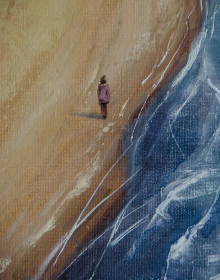 Original Beach Painting by Anna Speirs