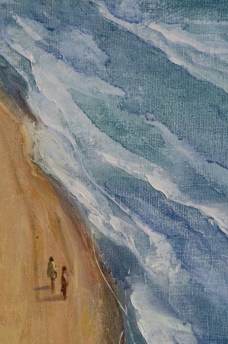 Original Realism Beach Painting by Anna Speirs