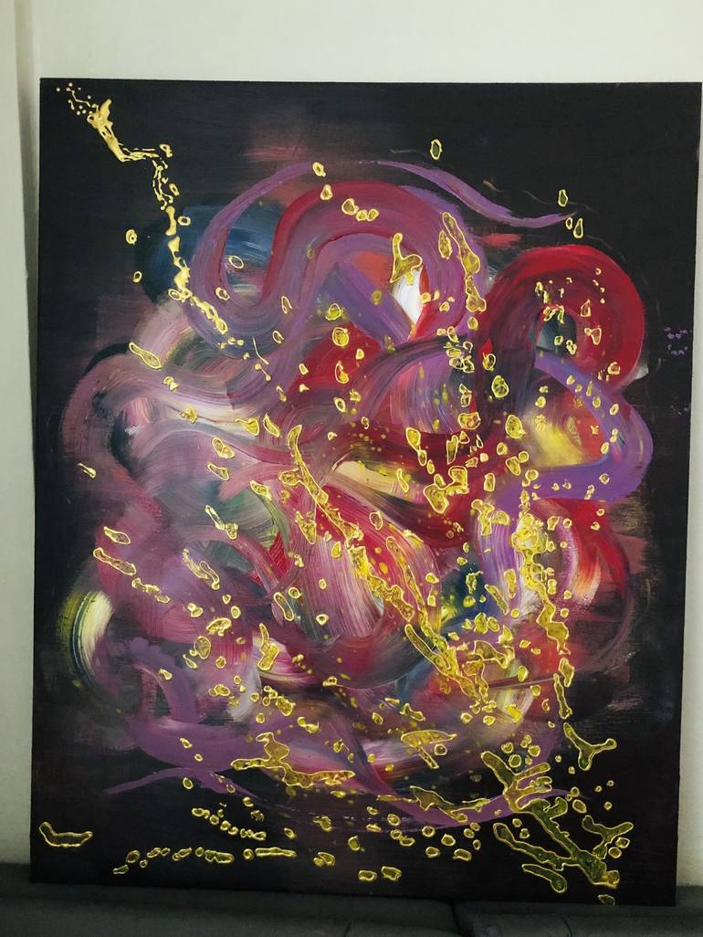 Original Abstract Painting by Sumru Şengül