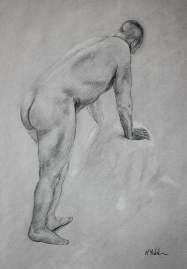 Original Figurative Men Drawings by Mark McPadden