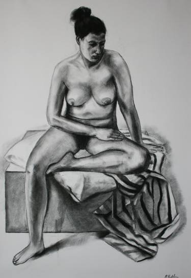 Original Nude Drawings by Mark McPadden