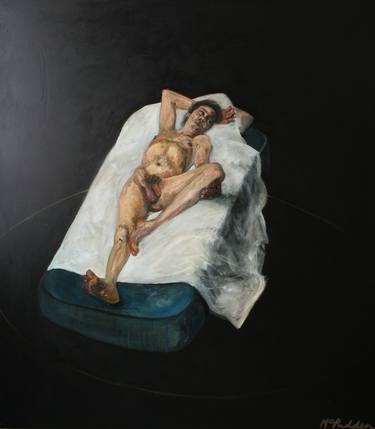 Original Figurative Nude Paintings by Mark McPadden