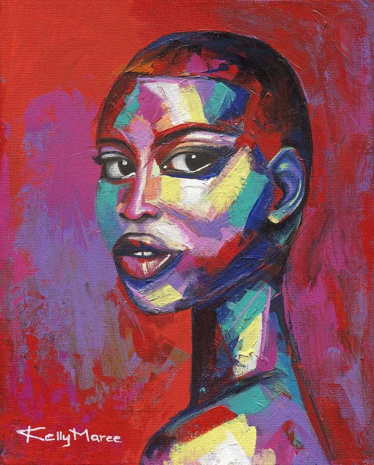 Her Power Painting by Kelly Maree | Saatchi Art