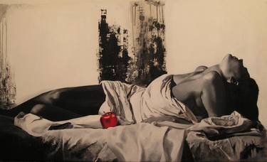 Original Realism Nude Paintings by Nicole Roumelioti