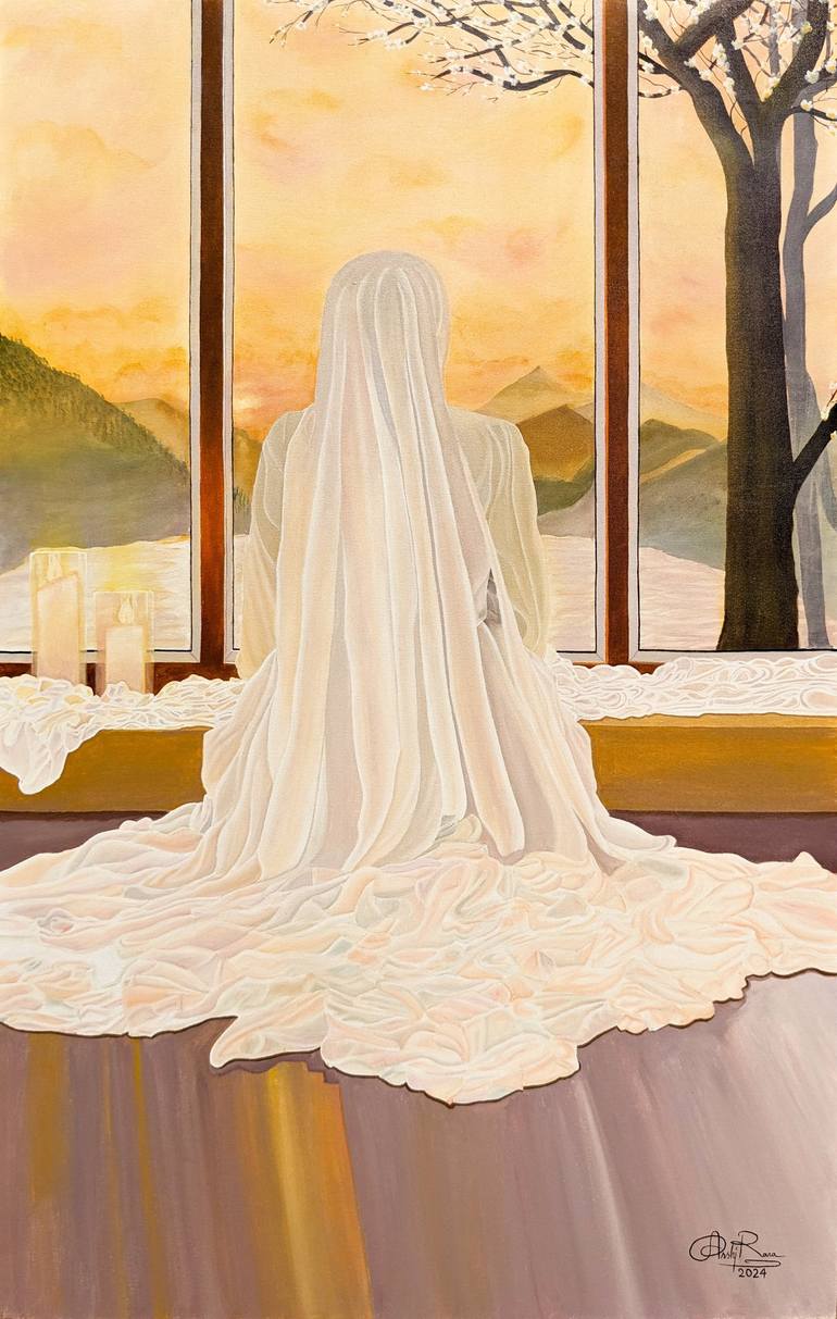 Print of Conceptual Women Paintings by Arshi Rana