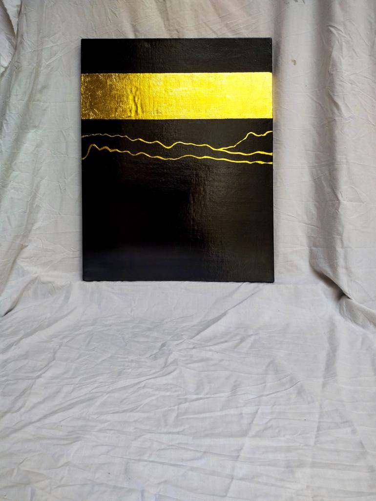 Original Art Deco Abstract Painting by Arshi Rana
