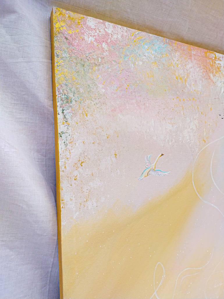 Original Abstract Expressionism Abstract Painting by Arshi Rana