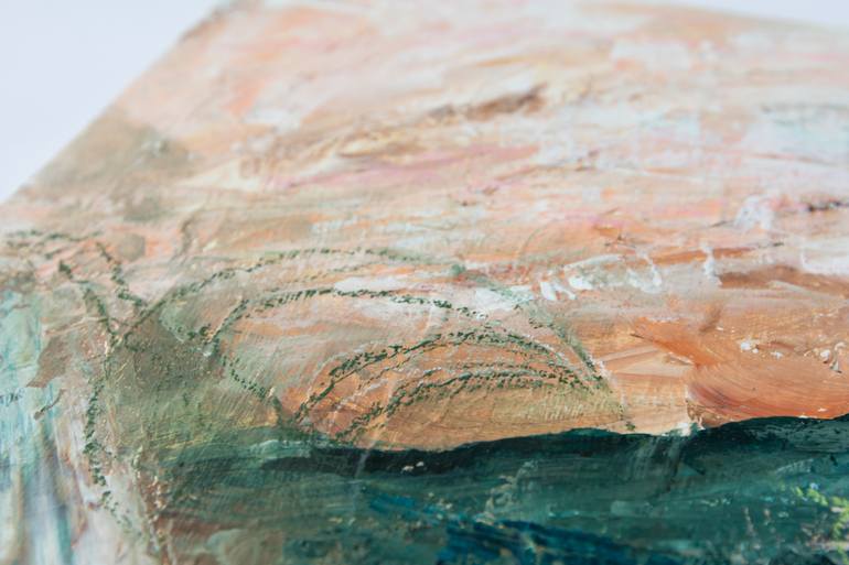 Original Abstract Expressionism Abstract Painting by Anastasia Laluz