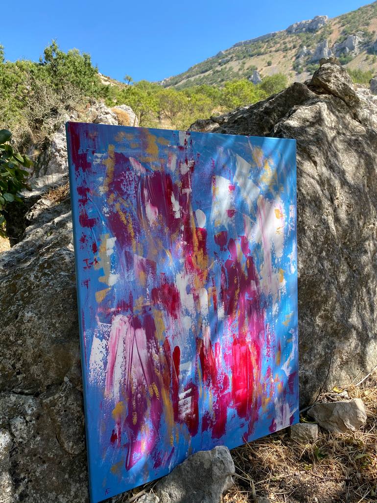 Original Abstract Painting by Anastasia Laluz