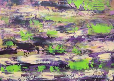 Original Abstract Expressionism Abstract Painting by Anastasia Laluz