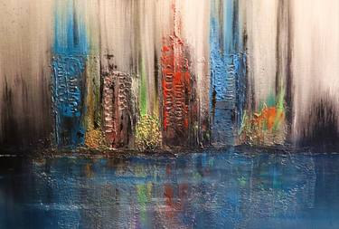 Original Abstract Mixed Media by Troy Devonshire