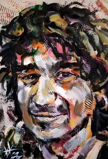 Print of Impressionism Portrait Paintings by Andrea Alberici