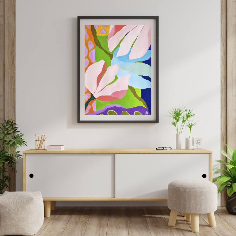 Original Modern Love Painting by Marjorie Salvagni