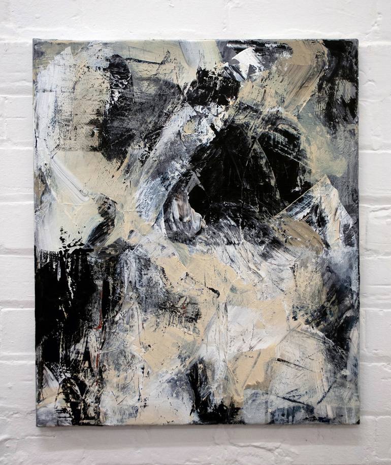 Original Abstract Expressionism Abstract Painting by Austin Higgins