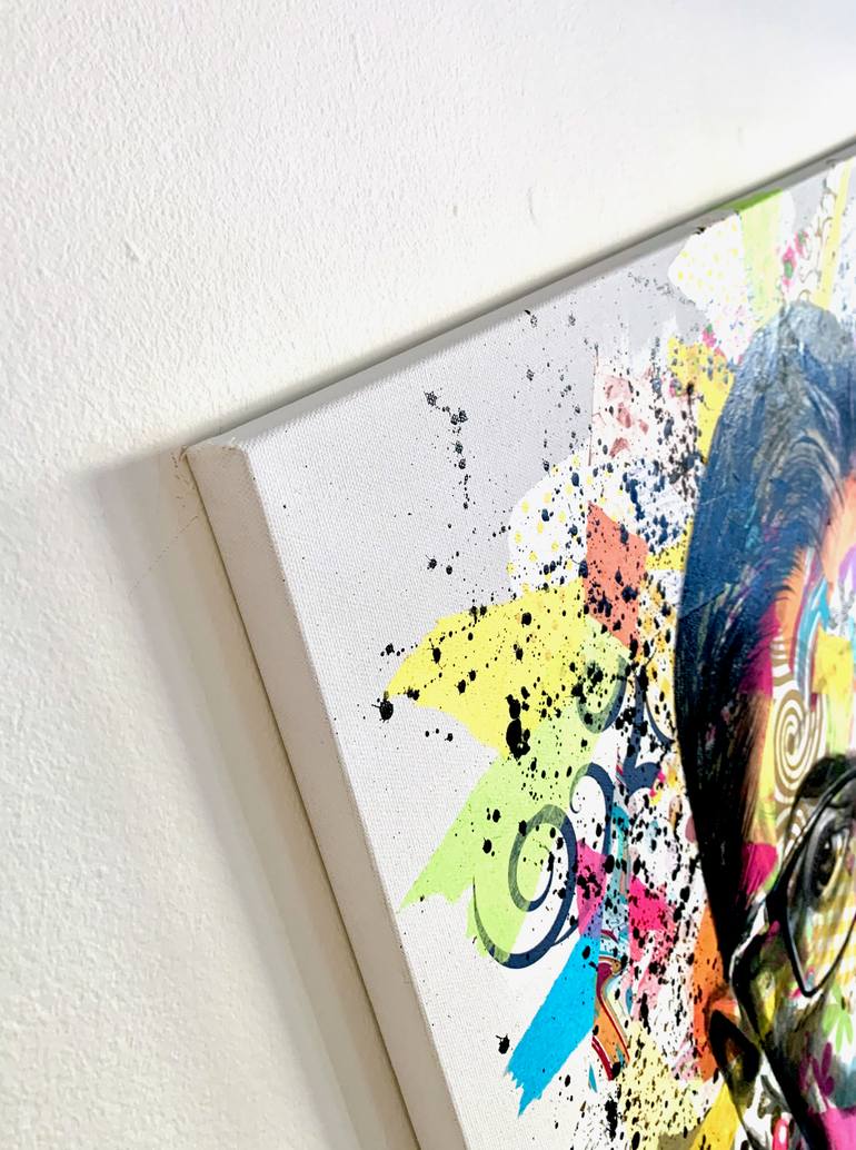 Original Abstract Expressionism Women Painting by Zabé Arts