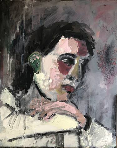 Print of Expressionism Portrait Paintings by Bart Willems